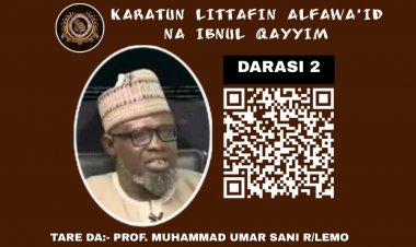 KARATUN LITTAFIN ALFAWA'ID NA IBNUL QAYYIM