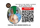 A LECTURE TITLED: "THE ROLE OF THE SOKOTO CALIPHATE ON THE INCULCATION OF NATION-BUILDING VALUES"