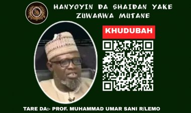 HANYOYIN DA SHAIDAN YAKE ZUWARWA MUTANE