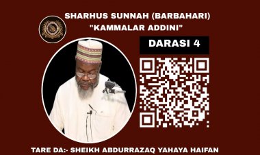004 SHARHUS SUNNAH (KAMMALAR ADDINI)