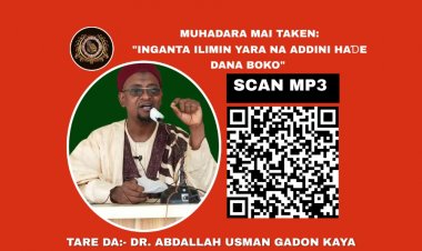 INGANTA ILIMIN YARA NA ADDINI HAƊE DANA BOKO