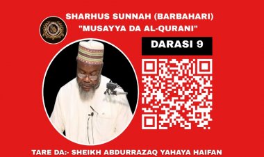009 SHARHUS SUNNAH (MUSAYYA DA AL-QURANI)