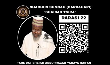022 SHARHUS SUNNAH (SHAIDAR TSIRA)