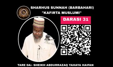 031 SHARHUS SUNNAH (KAFIRTA MUSLUMI)