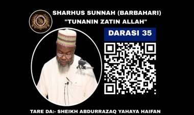 035 SHARHUS SUNNAH (TUNANIN ZATIN ALLAH)