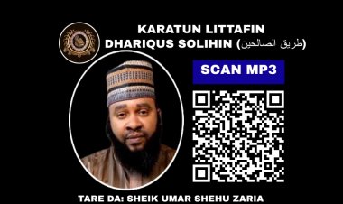 KARATUN LITTAFIN DARIKUSSALIHIN (طريق الصالحين)