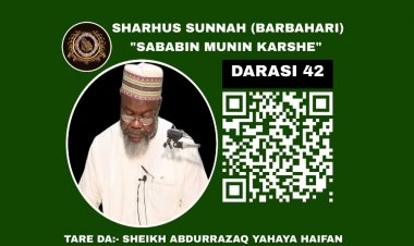 042 SHARHUS SUNNAH (SABABIN MUNIN KARSHE)