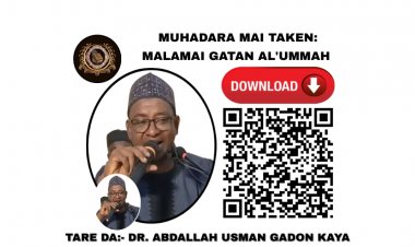 MUHADARA: MALAMAI GATAN AL'UMMAH 