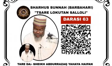 063 SHARHUS SUNNAH (TSARE LOKUTAN SALLOLI)