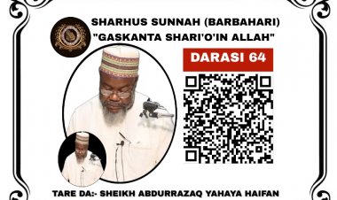 064 SHARHUS SUNNAH (GASKANTA SHARI'O'IN ALLAH)
